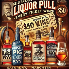 $50 Liquor Pull Ticket – Take Home a Top-Shelf Bottle! 🎟️ item
