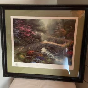 Thomas Kincade - Bridge of Faith: The Garden of Promise III item