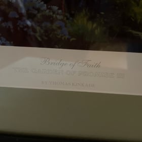 Thomas Kincade - Bridge of Faith: The Garden of Promise III item