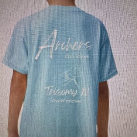 Trisomy 18 Awareness T-shirt item