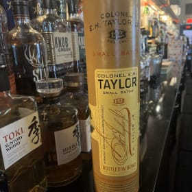 #129 Brunson's Pub Gift Card ($75) and Bottle (E.H. Taylor) item