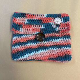 Handcrafted Crochet Clutch item