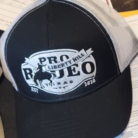 Hat - Black, White Mesh, White Logo item