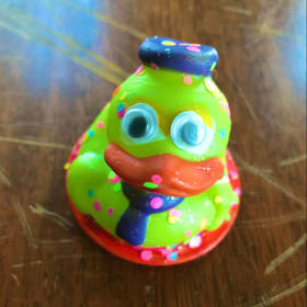 Rubber Ducky Broach item