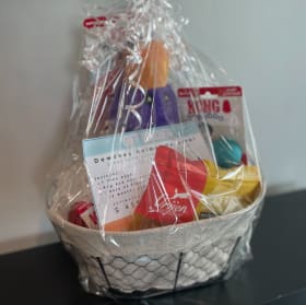 #7 | Pup Basket and Vaccines - Dewdney Animal Hospital item