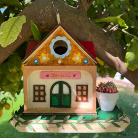 Lower Elementary South - Hand-painted Bird House item