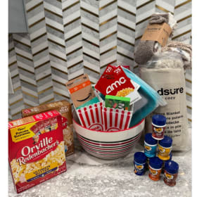 Cozy Movie Night Basket donated by 3rd Grade item