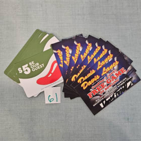 #61 Dinner with a Side of Bowling item