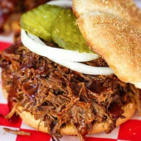 BBQ Brisket Sandwich item