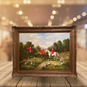 Red Coated Men on the Hunt item