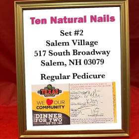 87 Ten Natural Nails & Spa Pedicure Set #2 item
