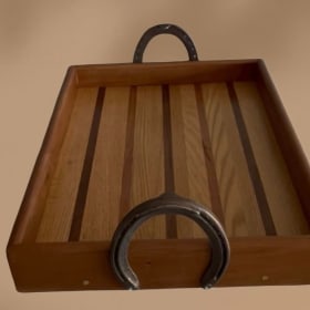 Handmade Wooden Tray item