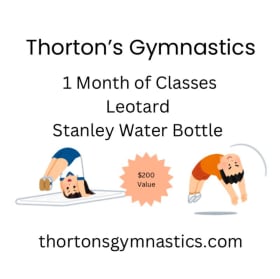 1 Month Gymnastics and Swag @ Thornton's item