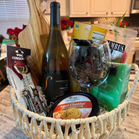ITEM#5: Chardonnay Wine Basket item