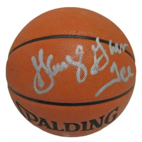 George Gervin Signed Basketball item