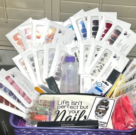 Color Street Nail Care Gift Basket item