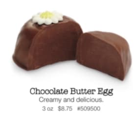 Chocolate Butter Egg item