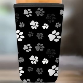Dog Paw Coffee Sleeve, Sm item