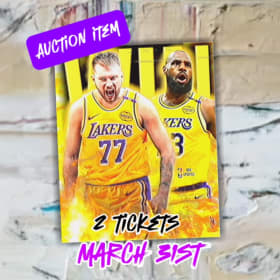 Tickets to LA Lakers vs Huston Rockets on March 31 item