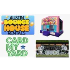 Party Palooza Package - Bounce House and Yard sign item