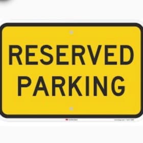 Bowles Parking Spot item