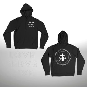 Sweatshirt Hoodie (Love, Serve, Give on chest) item