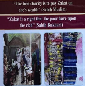 Zakat: Food & New Clothes Distribution item