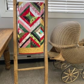 Christmas Quilt - 40" x 48" item