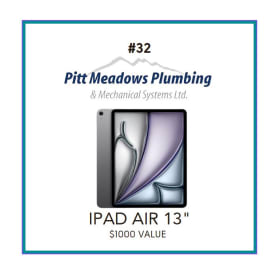 #32 | IPad Air 13" - Pitt Meadows Plumbing item
