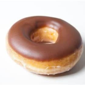 Chocolate Iced Glazed item