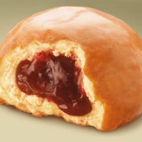 Raspberry Filled Glazed item