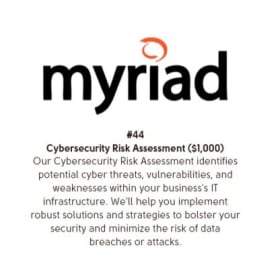 #44 | Cybersecurity Risk Assessment - Myriad Technologies item