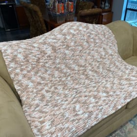 Blanket knitted by Mayor Locke! item