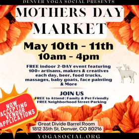 Mothers Day Market 2 Day 10 by 10 Vendor Slot item