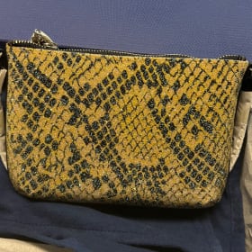 Swarovski Snakeskin Style Small purse item