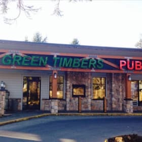 Granville Island beach Umbrella from Green Timbers Pub item