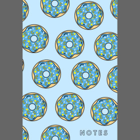 Coolidge Donuts Paperback Lined Wrapped 6x9 Notebook item