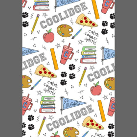 Coolidge Doodles Paperback Lined Wrapped 6x9 Notebook item
