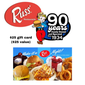 $25 Russ' Gift Card item