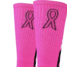 Breast Cancer Awareness Pink Socks item