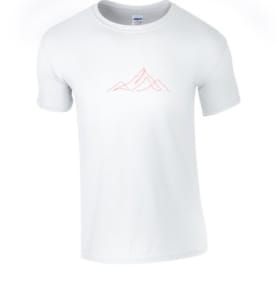 Adult 50th Year T-Shirt - Graphic mountain item