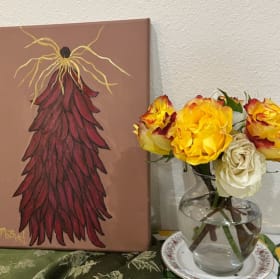 Chile Ristra Taos Painting item