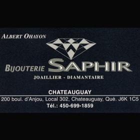 #189 - Gift Certificate from Bijouterie Saphir item