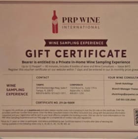 Wine Sampling Experience- 8 bottles, up to 12 people item