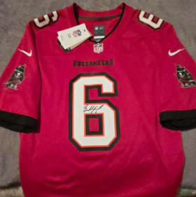 Baker Mayfield Autographed Buccaneers Jersey item