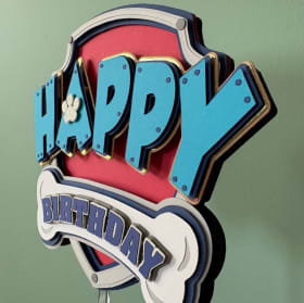 Happy Paw Patrol item