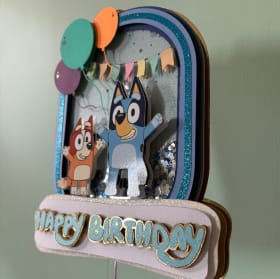 Bluey and Bingo Balloons item