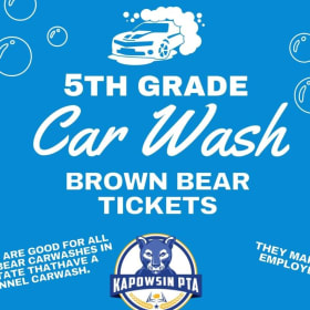 2 Car Wash Tickets item