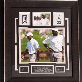 Tiger and Jordan Golfing item