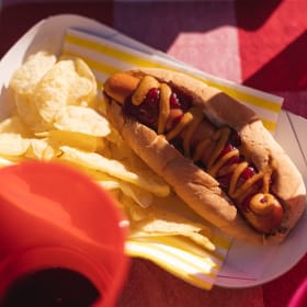 Thursday, April 3 - Hot Dog / Chips / Juice item